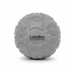 Durable Rubber Dog Chew Ball with Bone Texture | Non-Toxic Interactive Pet Toy | London Pet & Garden Centre
