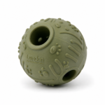 Interactive Treat Dispensing Dog Ball Toy | Durable Rubber Chew Toy for Mental Stimulation & Dental Care | London Pet & Garden Centre
