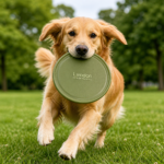 Dog Flying Disc Frisbee Toy | Durable Soft Rubber Fetch Disc for Outdoor Play & Training | London Pet & Garden Centre - Image 5